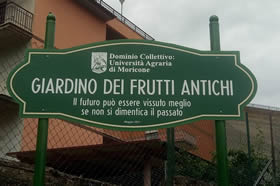 Passi in avanti per il progetto del "Giardino dei Frutti Antichi"